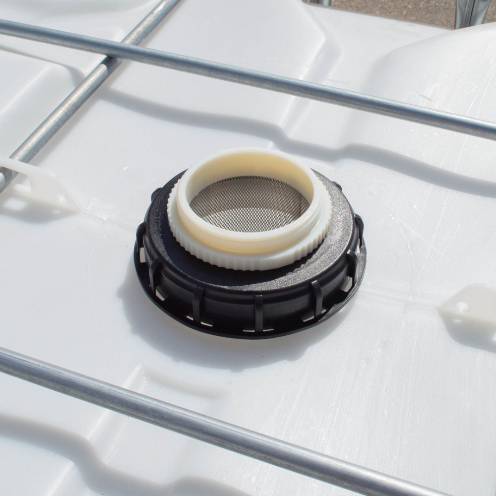 150mm IBC Lid with Stainless Steel Mesh Filter - Kingfisher Direct Ltd