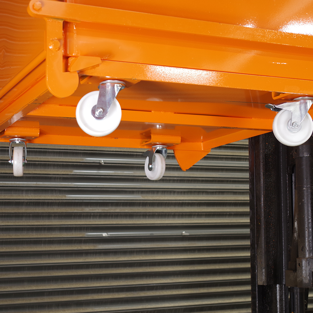 Bottom Empty Skip Forklift Attachment