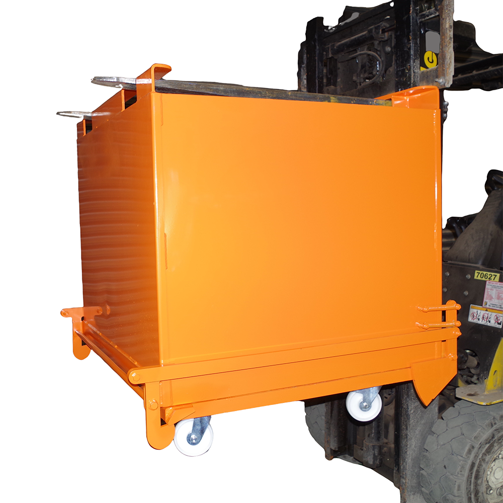 Bottom Empty Skip Forklift Attachment