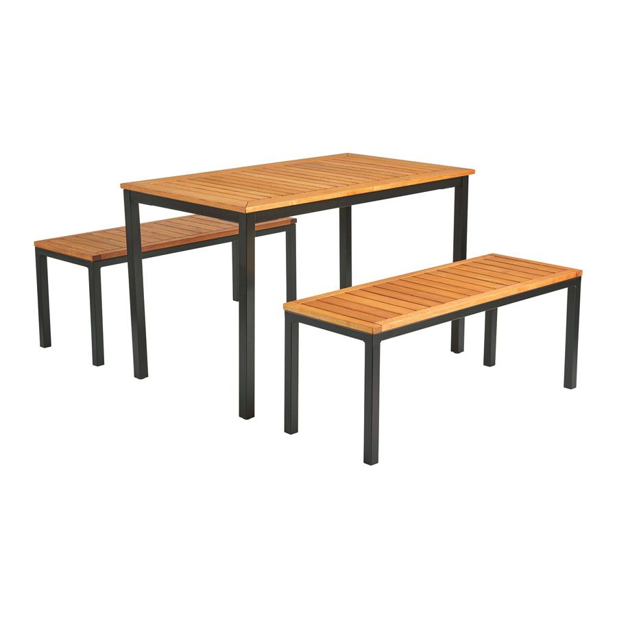 Bench Dining Set - wood