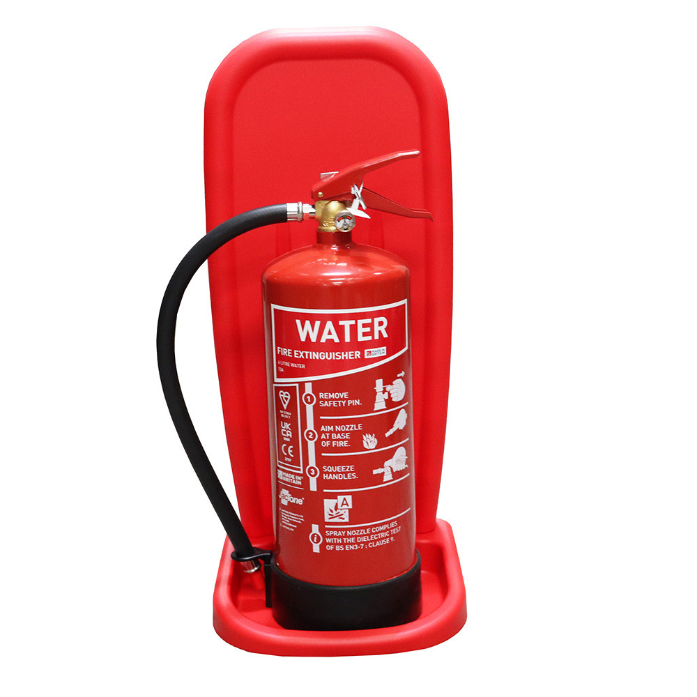 Single Fire Extinguisher Stand - UK Manufactured