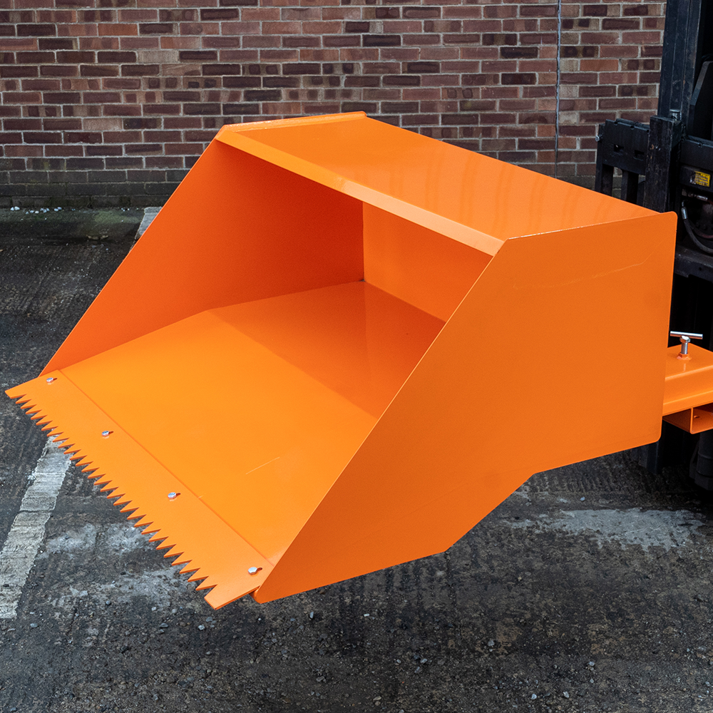 Forklift Mounted Multi Scoop Attachment