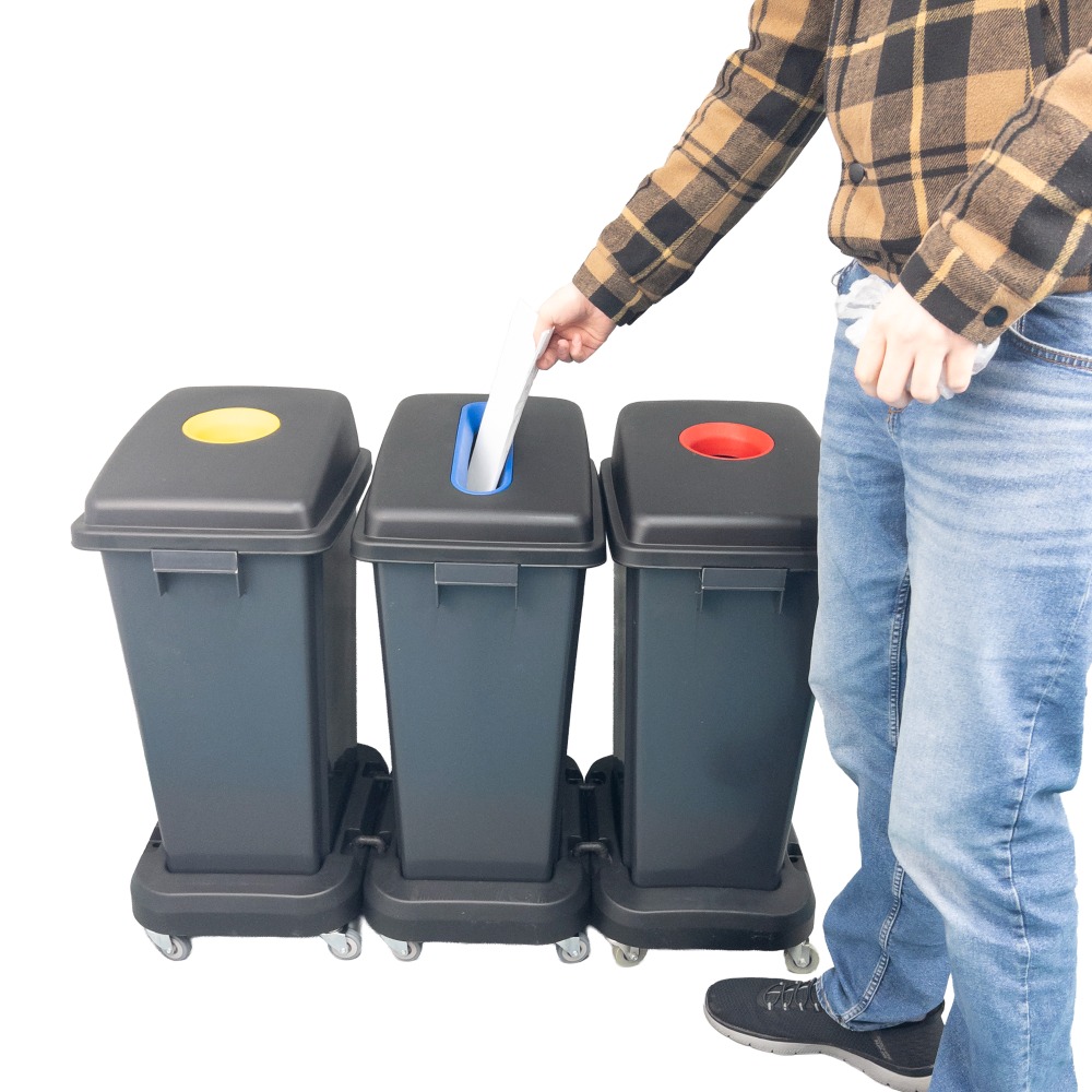 Indoor Office Recycling Bin - 60 Litre