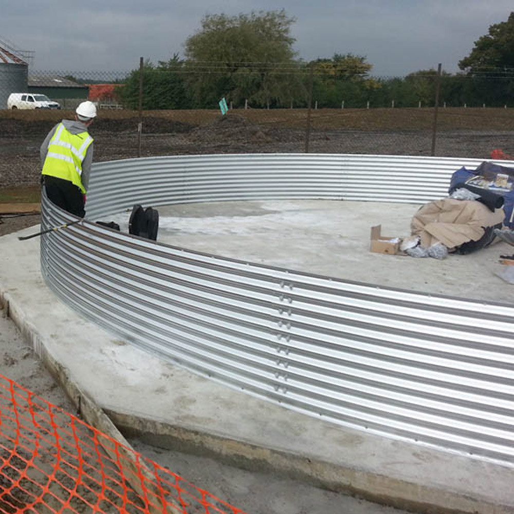 768000 Litres Galvanised Steel Water Tank with Liner