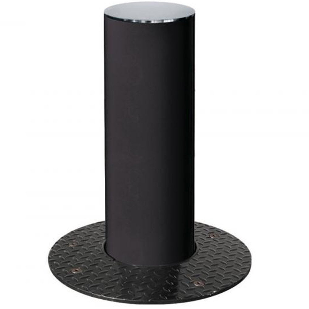 Steel Retractable Bollard with Stainless Steel Top
