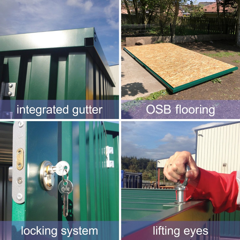 SOLMHA™ KDC+ Metal Storage Container 2872 x 2062 x 2072mm