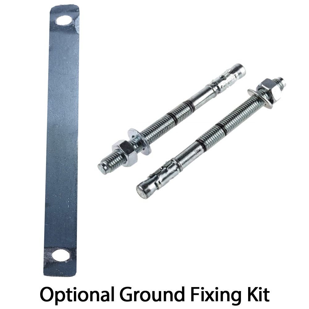 Hooded Top Litter Bin with Pest Guard - 90 Litre