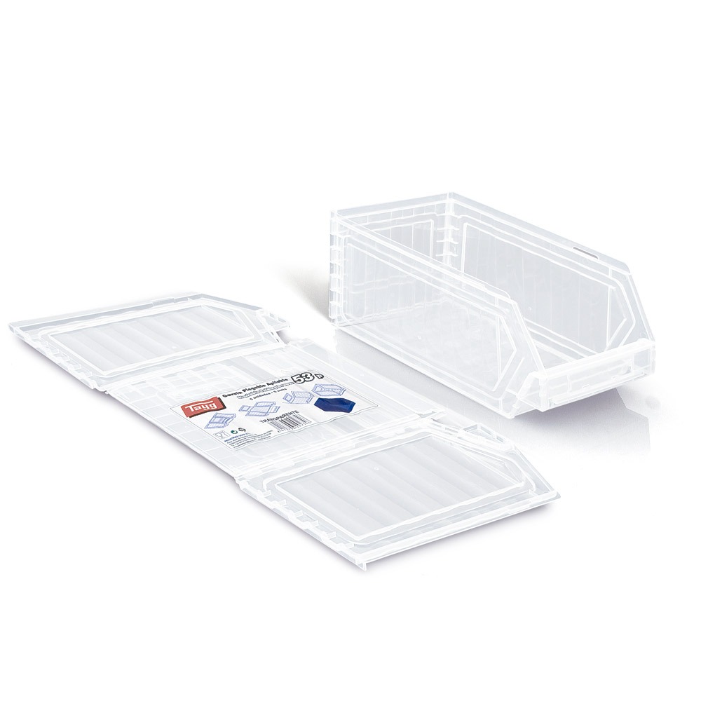 Plastic Picking Bins – Stackable Pack of 5 (Medium)