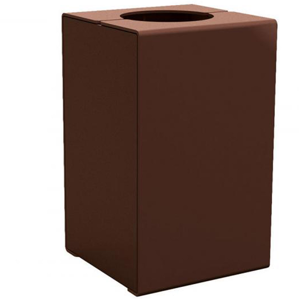 Kube Design Steel Litter Bin - 120 Litre