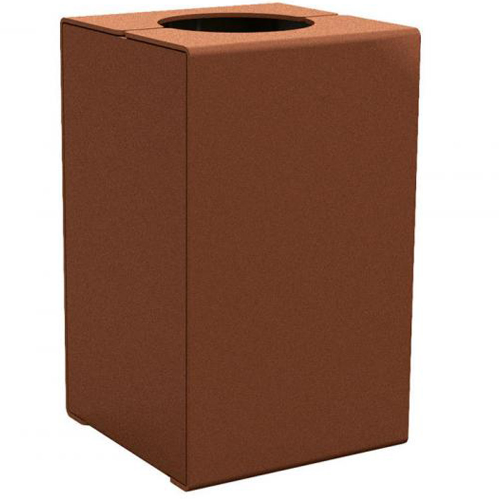 Kube Design Steel Litter Bin - 120 Litre