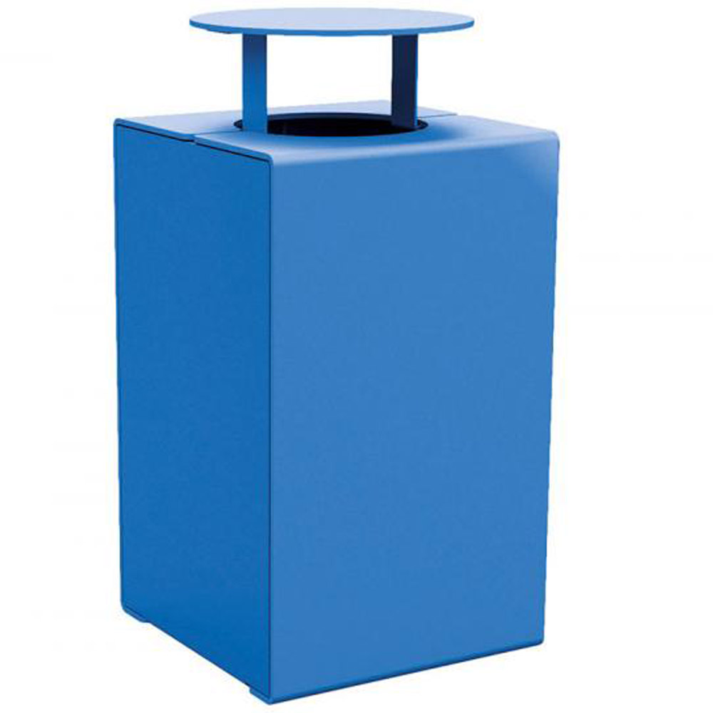 Kube Design Steel Litter Bin - 120 Litre