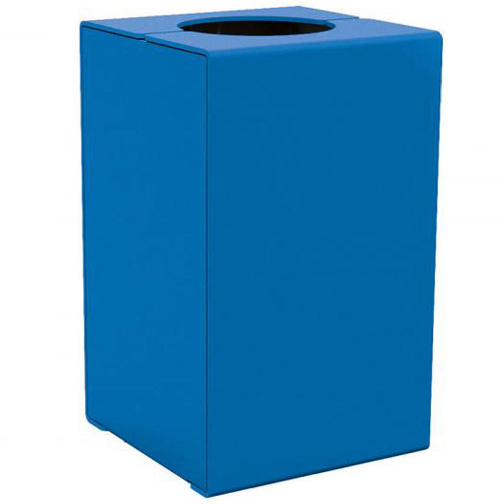 Kube Design Steel Litter Bin - 120 Litre