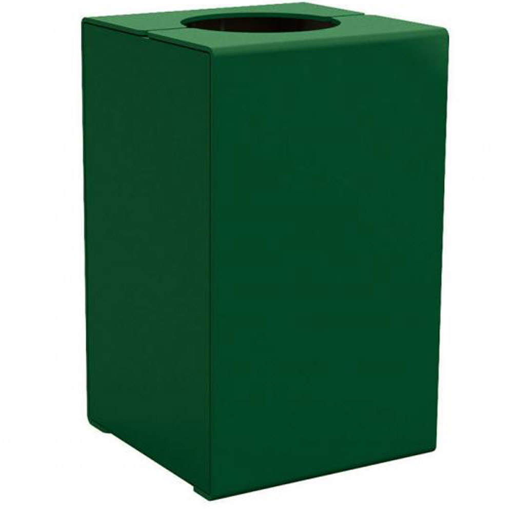 Kube Design Steel Litter Bin - 120 Litre