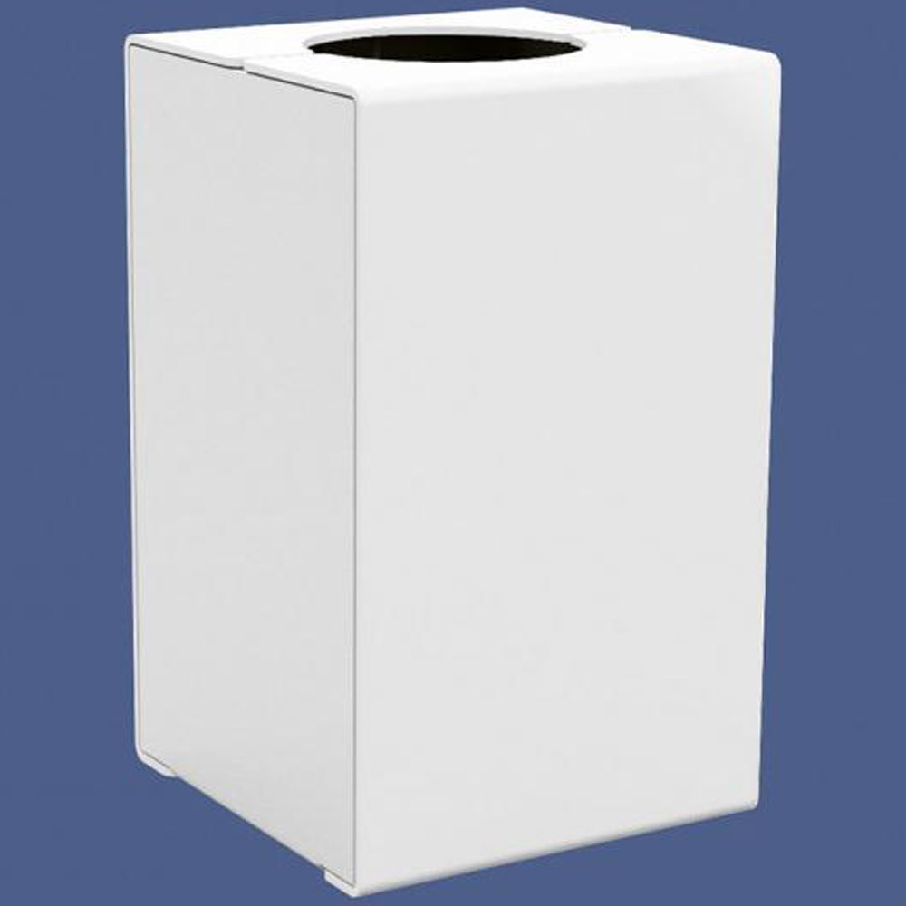 Kube Design Steel Litter Bin - 120 Litre
