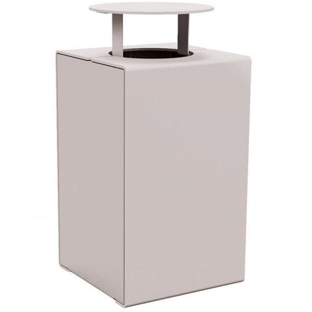 Kube Design Steel Litter Bin - 120 Litre