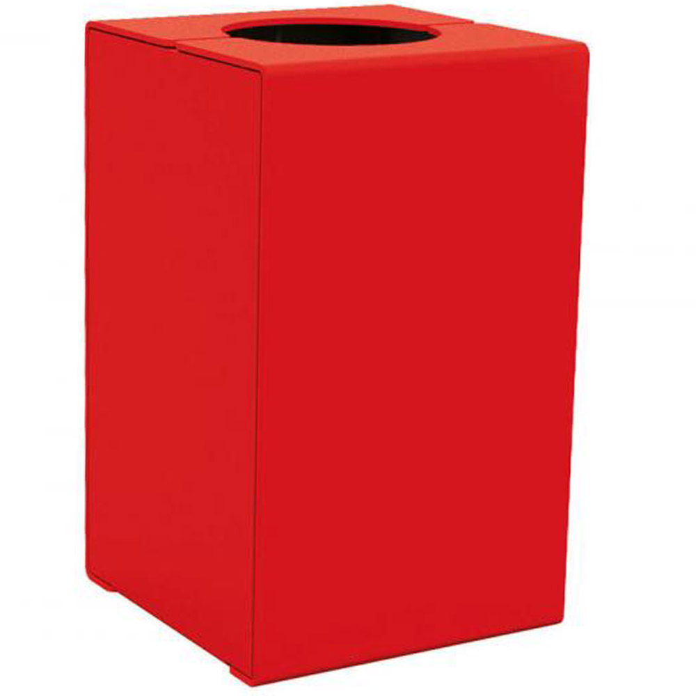 Kube Design Steel Litter Bin - 120 Litre