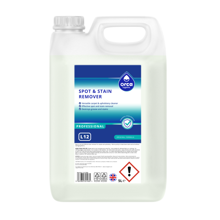 Orca Hygiene Carpet &amp; Upholstery Stain Remover