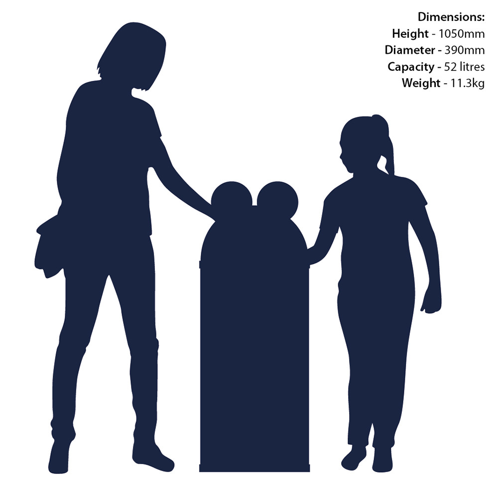 Animal Kingdom Frog Litter Bin