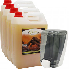 Liquid Soap Antibacterial Hand Wash - 4 x 5 Litre - Oudh - Free 1L Dispenser