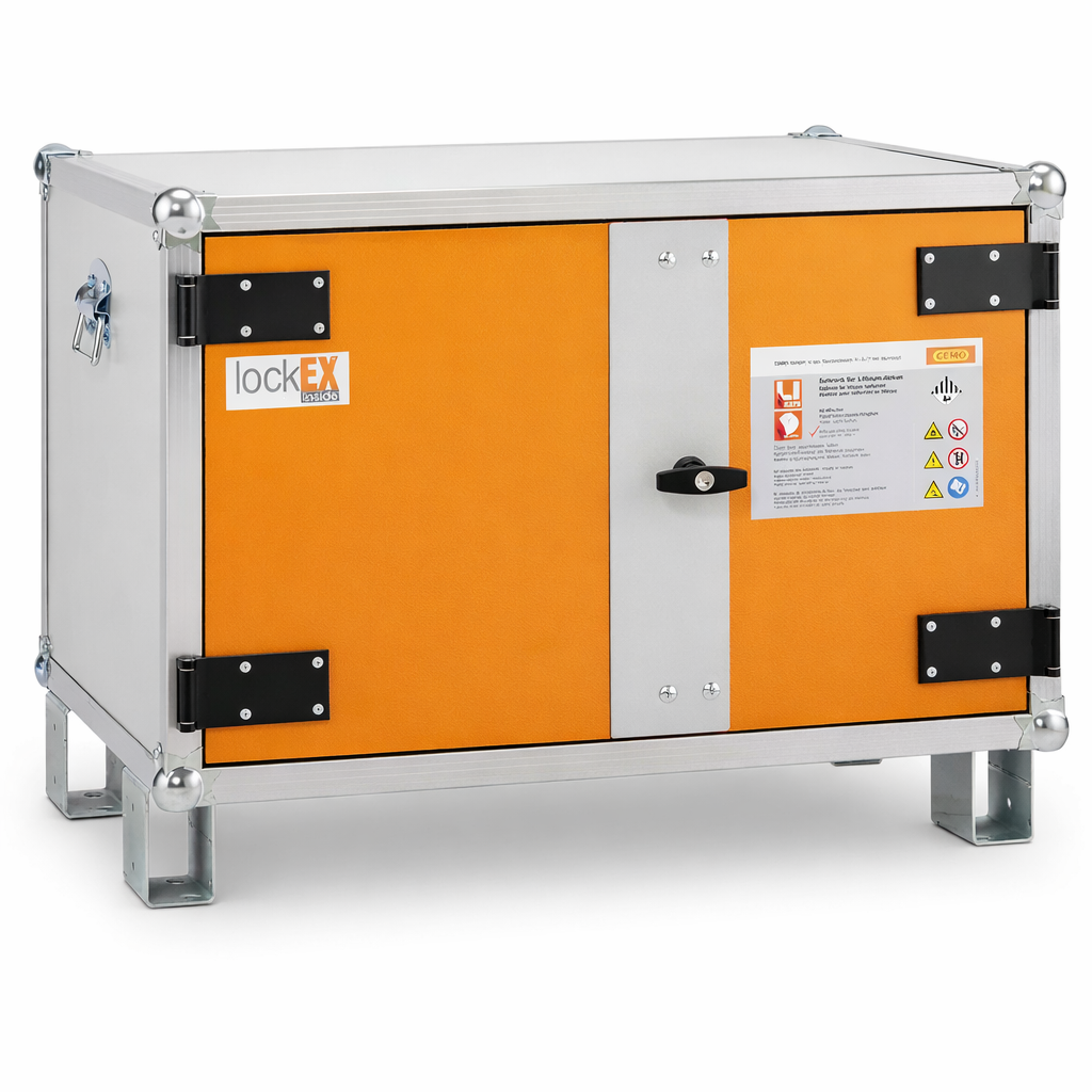 Cemo LockEx Lithium Battery Charging Cabinet – 3000 Wh Capacity