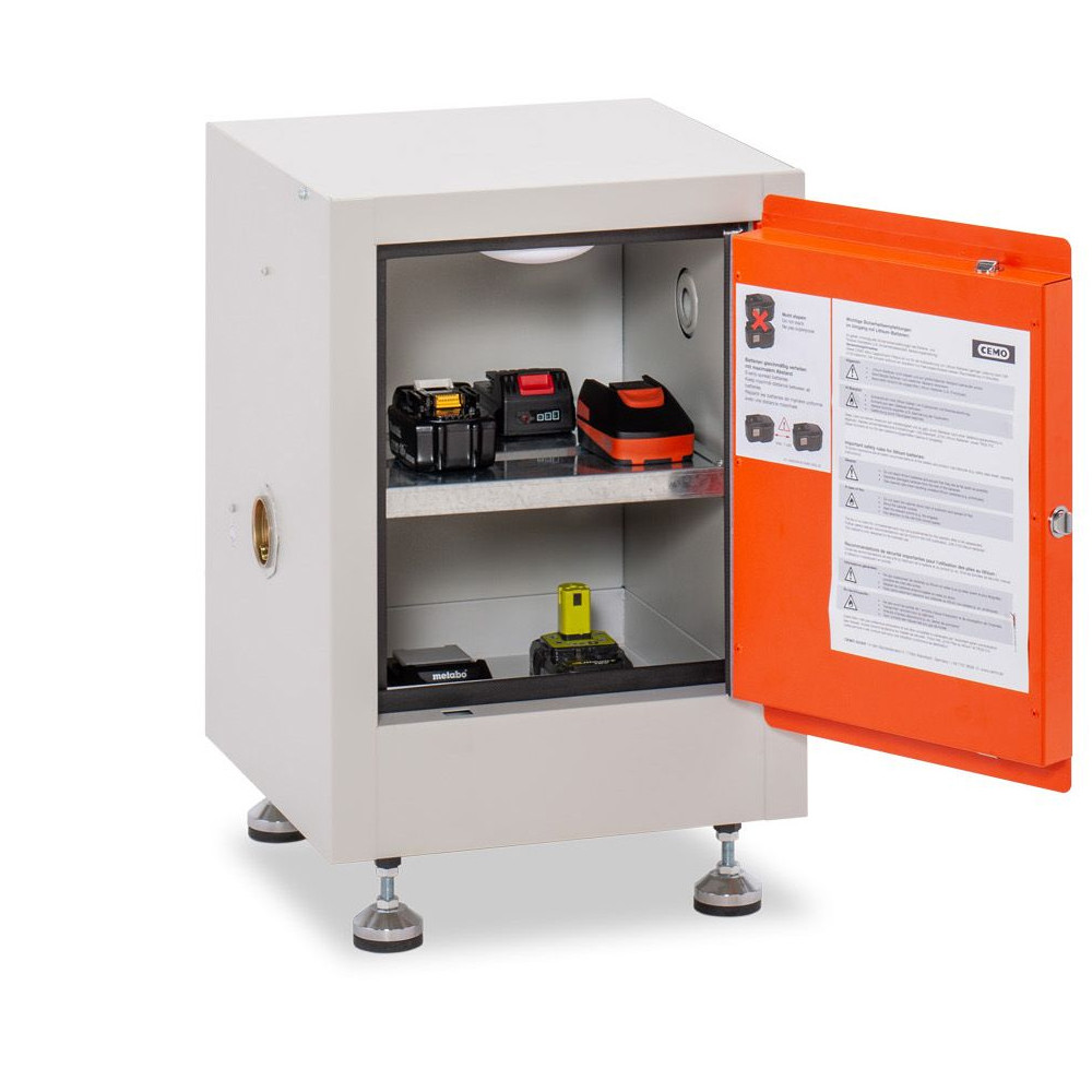 Small Lithium Battery Storage Cabinet - 430 x 560 x 430mm