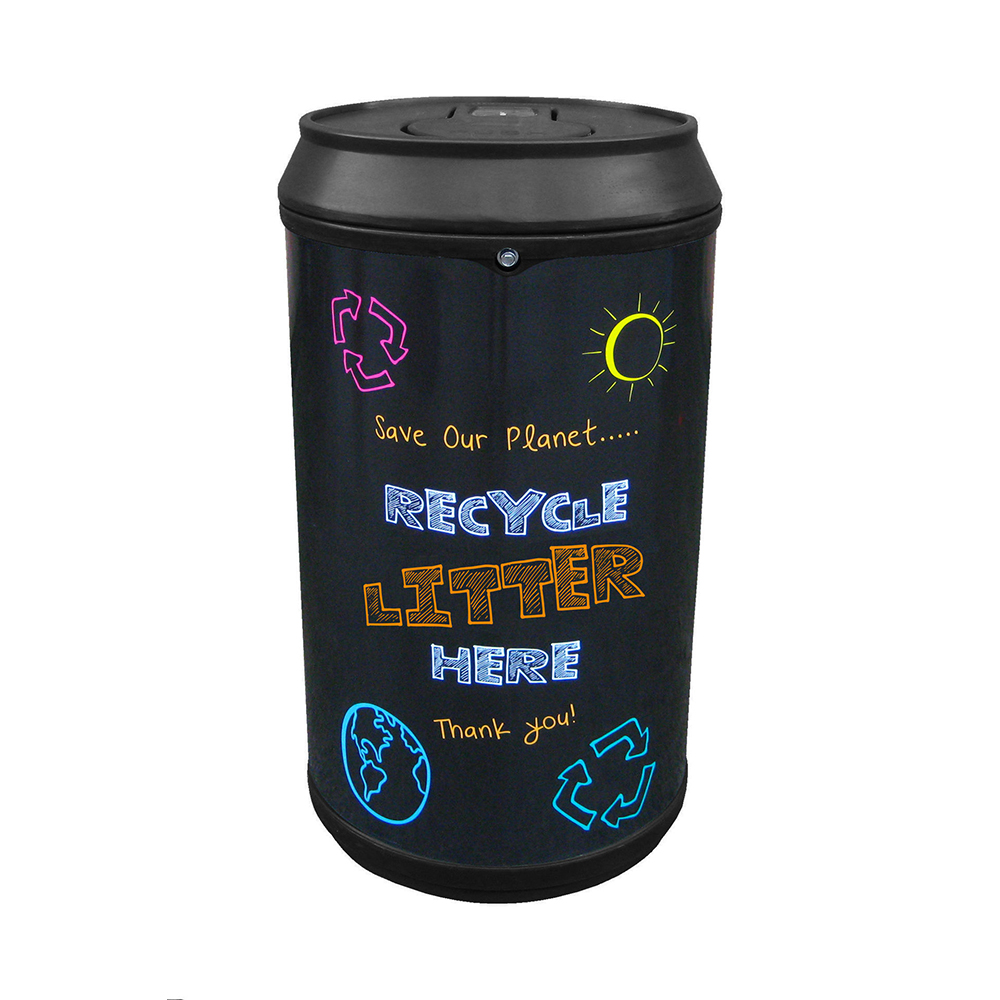 Drinks Can Recycling Bin - 90 Litre