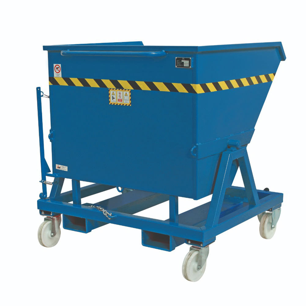 Tipping Skips with Wheels