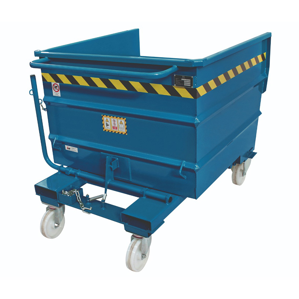 Tipping Skips with Wheels