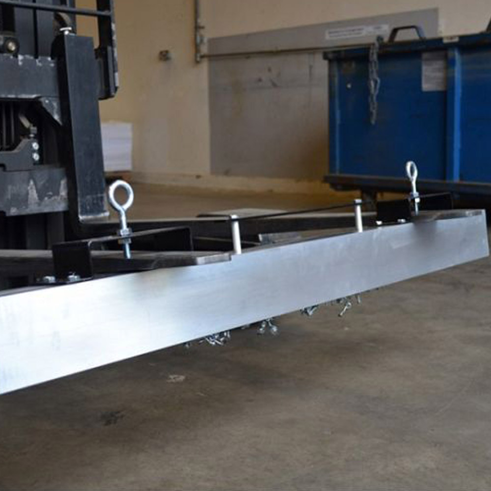 Large 1220mm Forklift Truck Magnetic Sweeper with Release