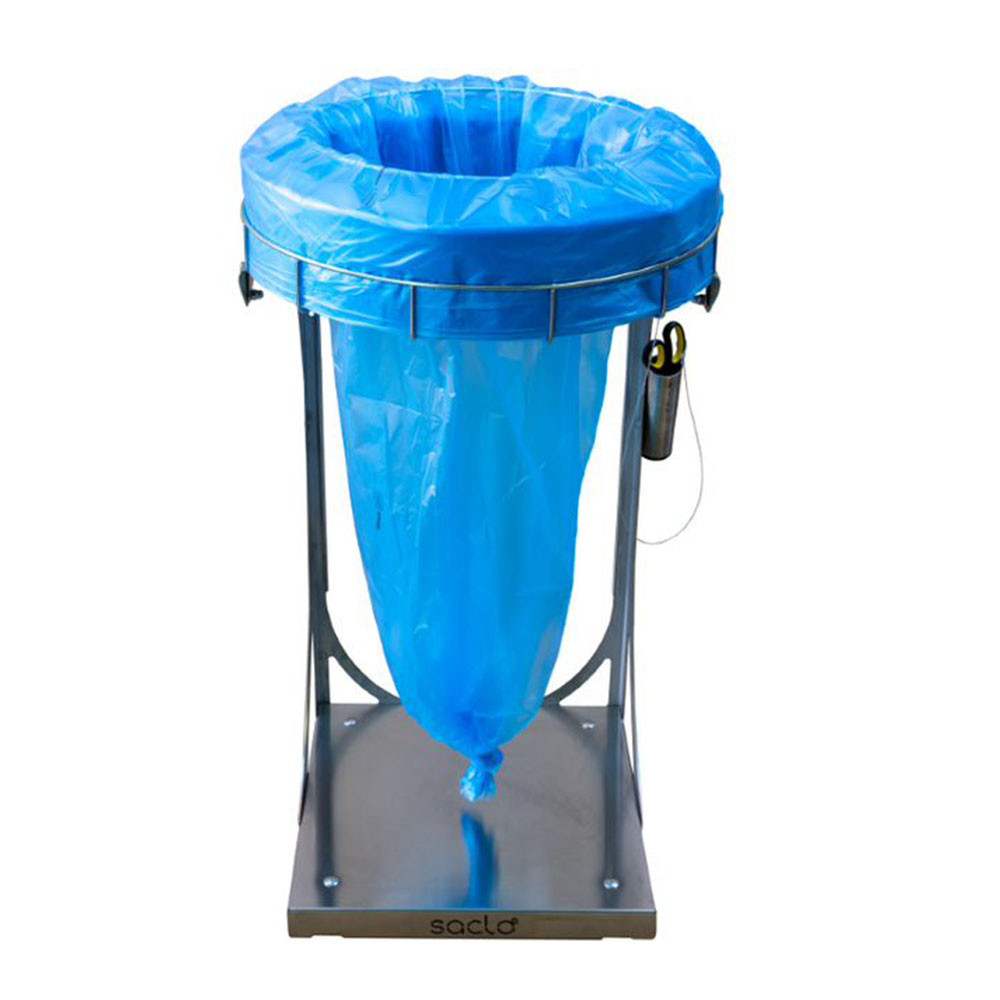 Saclo Waste Sack Holder Bin With Continuous Liner