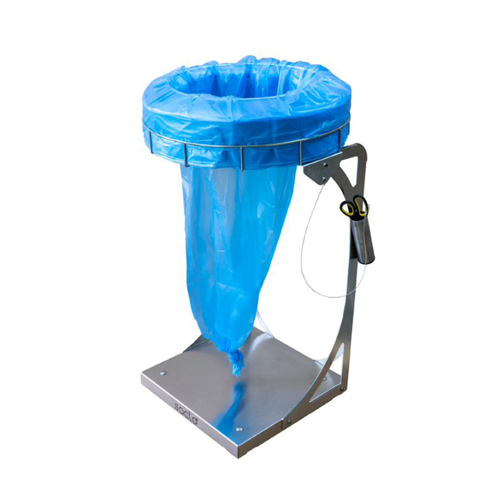 Saclo Waste Sack Holder Bin With Continuous Liner - Maxi
