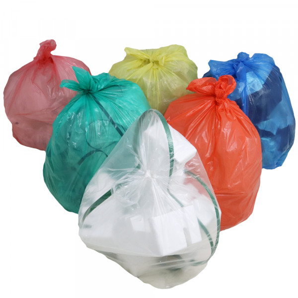 Premium Photo  Garbage bag.garbage bags and recycle green bin
