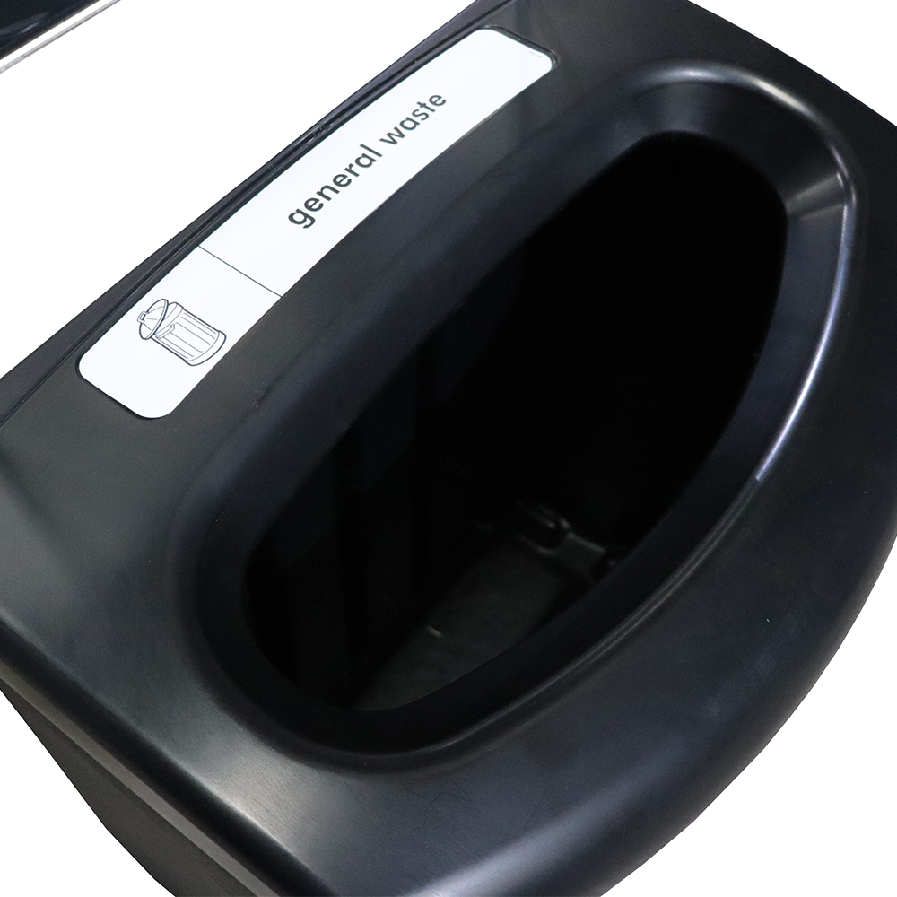Mini Meridian Open Top Recycling Bin - 87 Litre