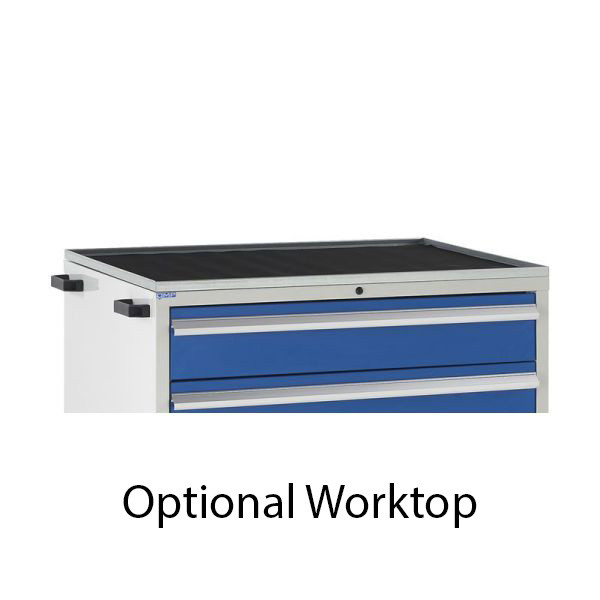 Euroslide Mobile Cabinet - Garage/Workshop Tool Storage - 900x980x650mm