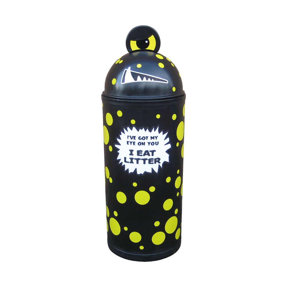 Monster Litter Bin For Schools 42 - 52 Litres