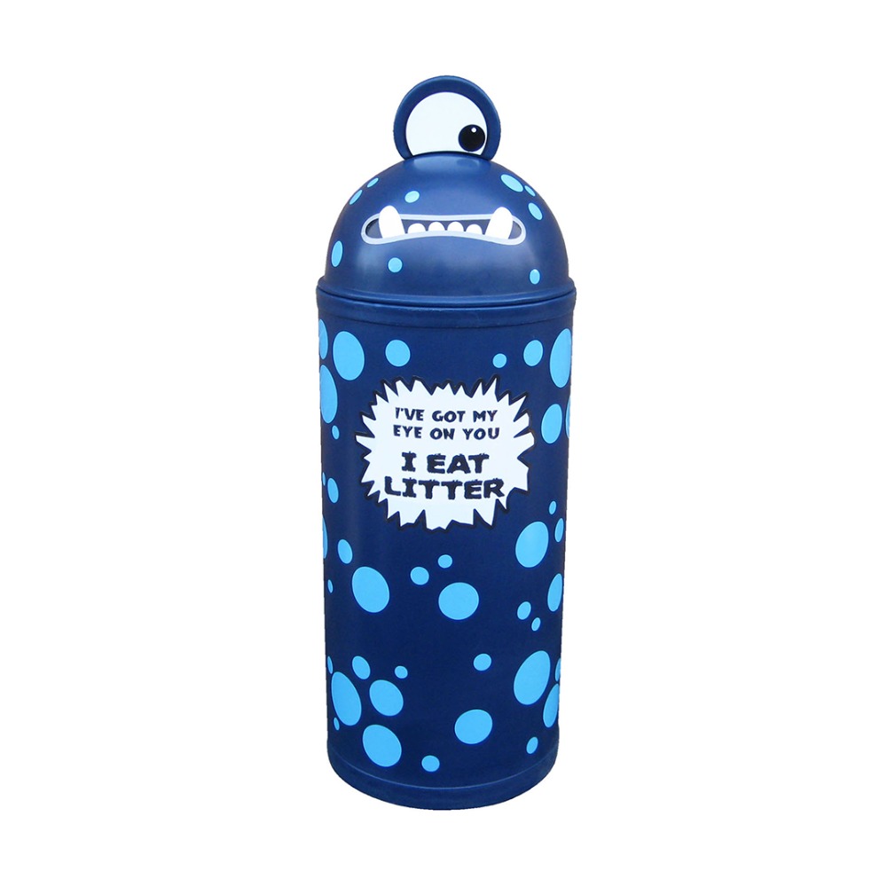 Monster Litter Bin For Schools 42 - 52 Litres