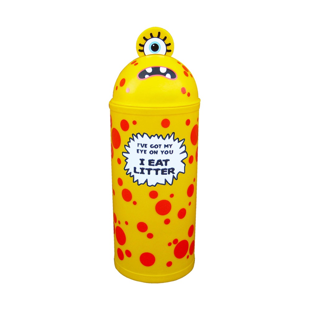 Monster Litter Bin For Schools 42 - 52 Litres