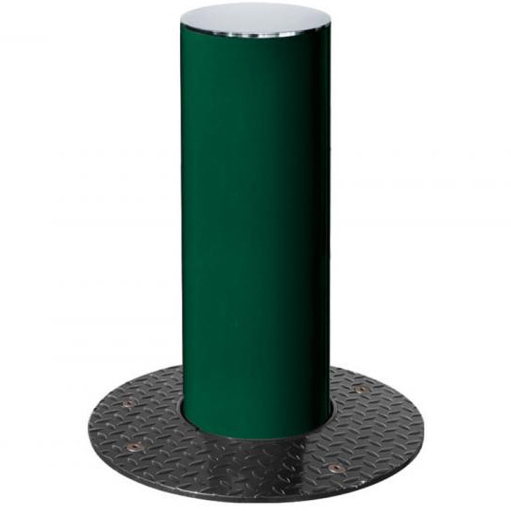 Steel Retractable Bollard with Stainless Steel Top