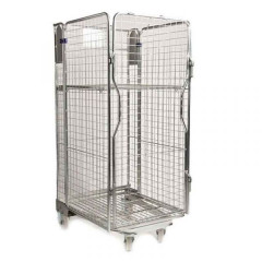 Nestable Security Roll Cage Container