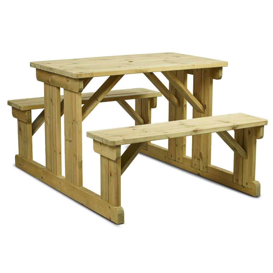 Newport Walk-In 6 Seater Picnic Bench