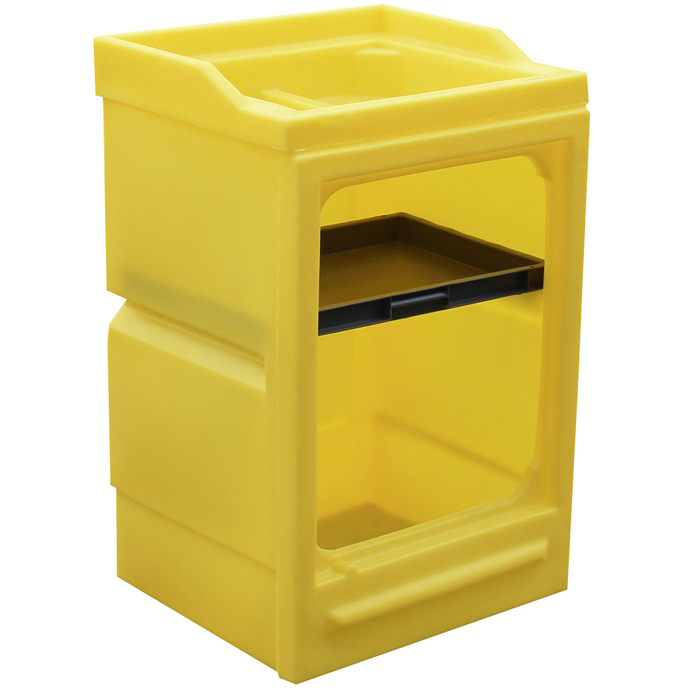 Open Front Absorbent Storage Cabinet