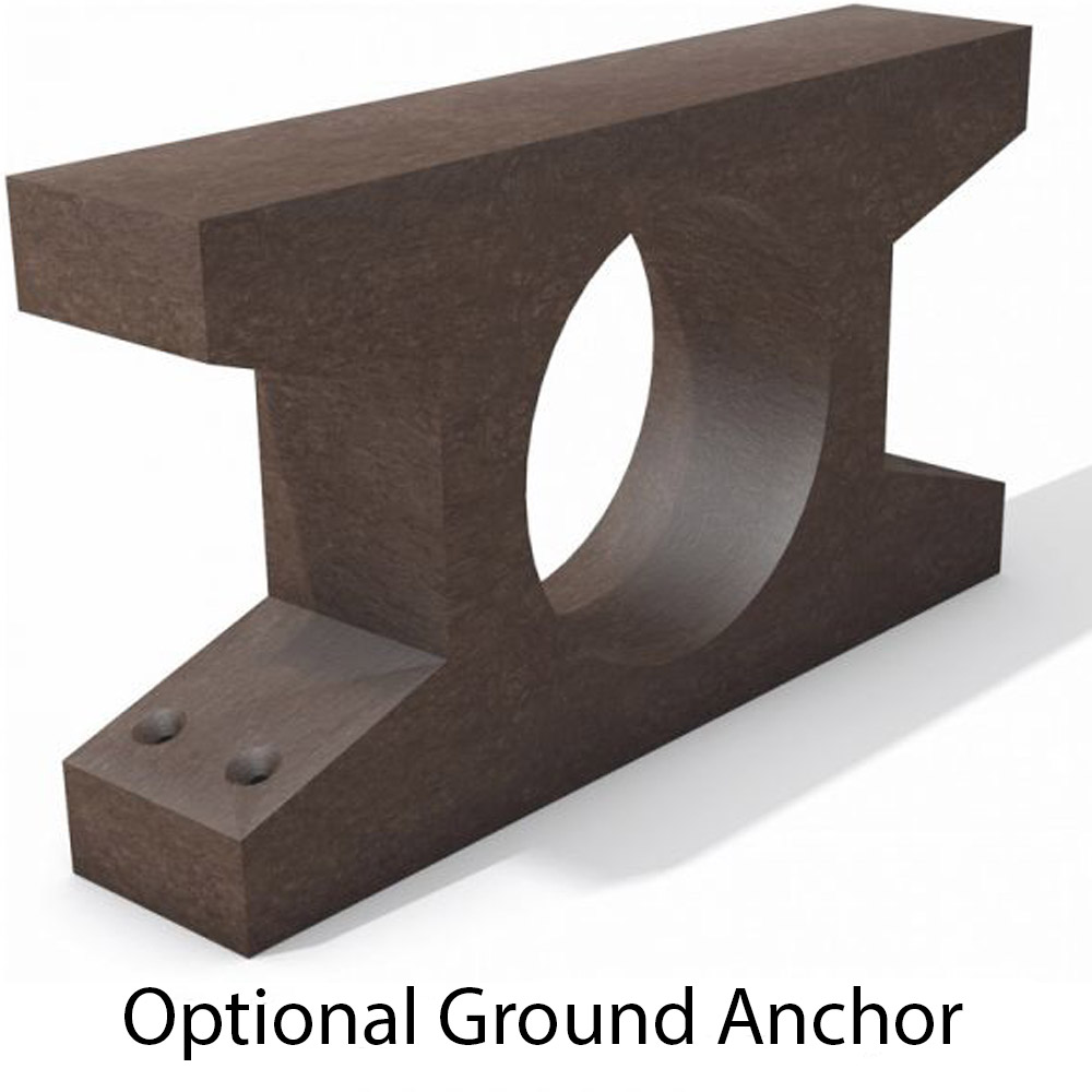 100% Recycled Plastic Canetti Children's Bench