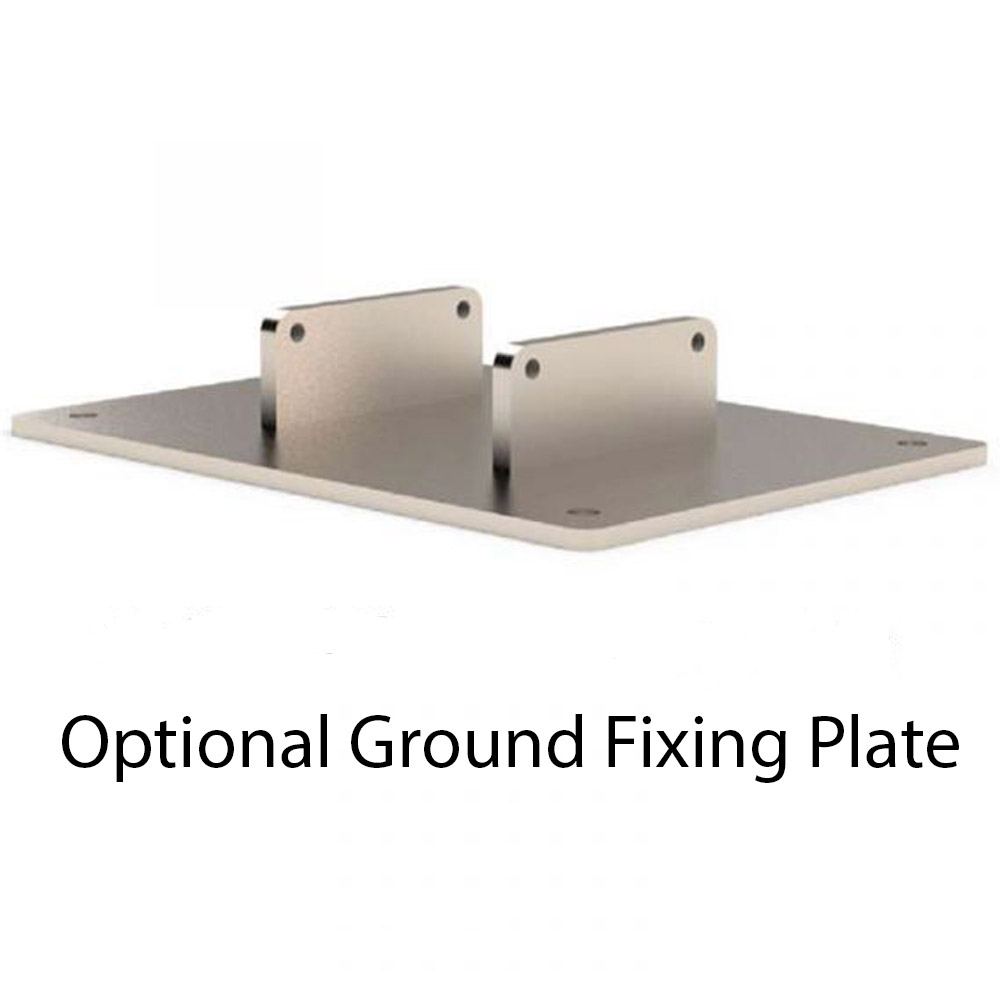 Stratton Double LED Lighting Oak Bollard