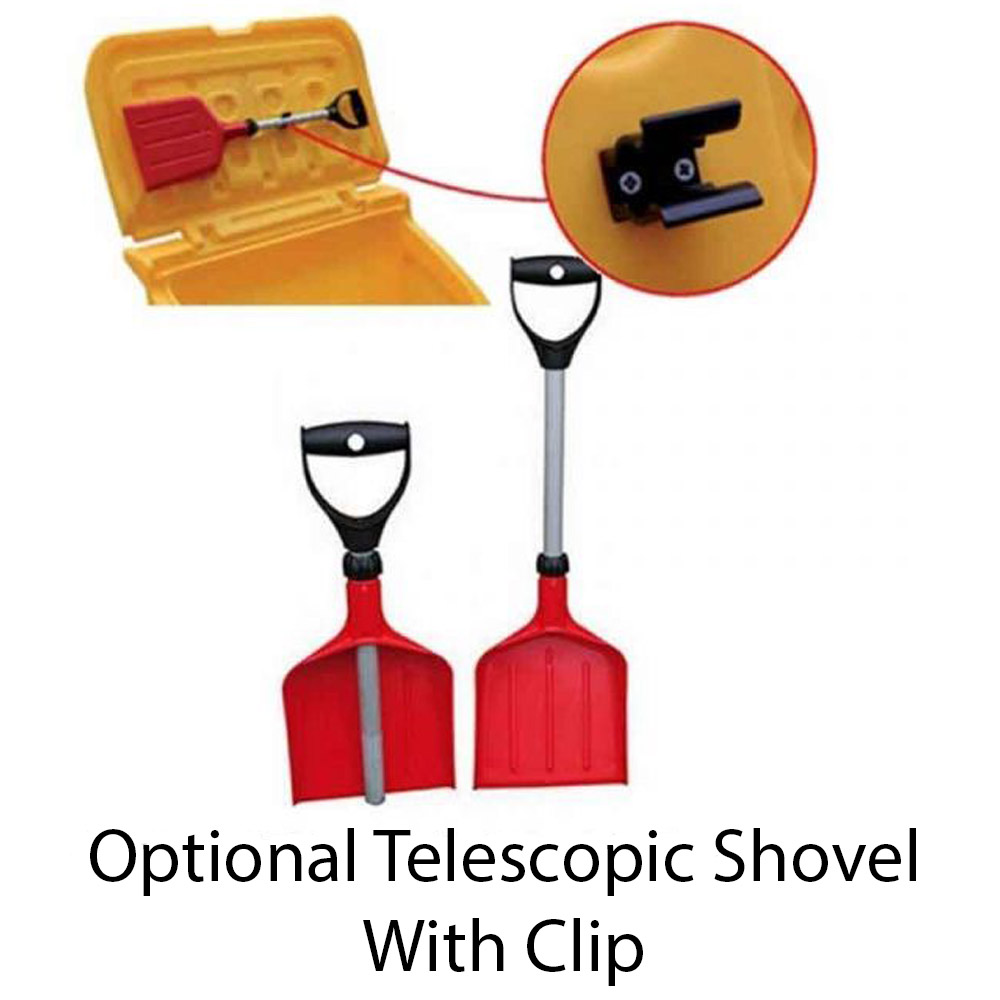 7 Cu Ft Recycled Stackable Grit Bin - 200 Litre