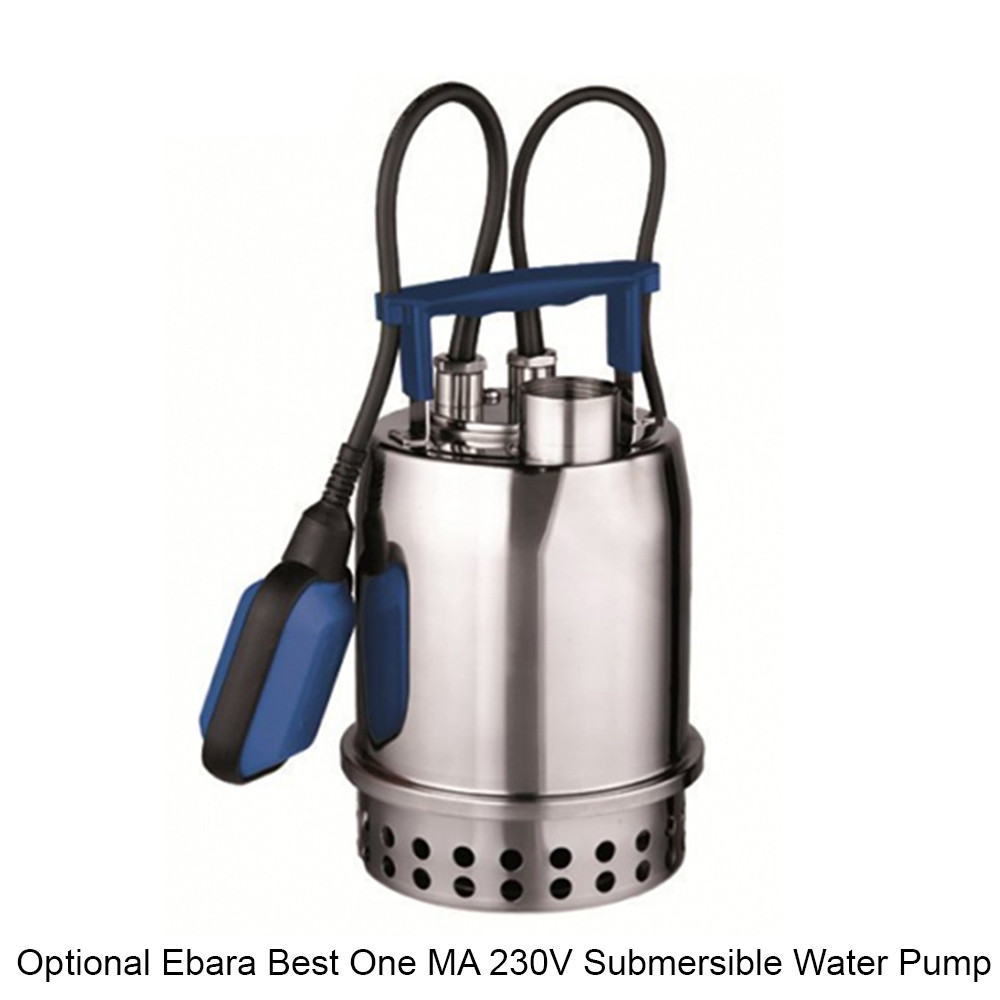 1000 Litre New IBC - 3" Valve - 400mm Lid - Damaged