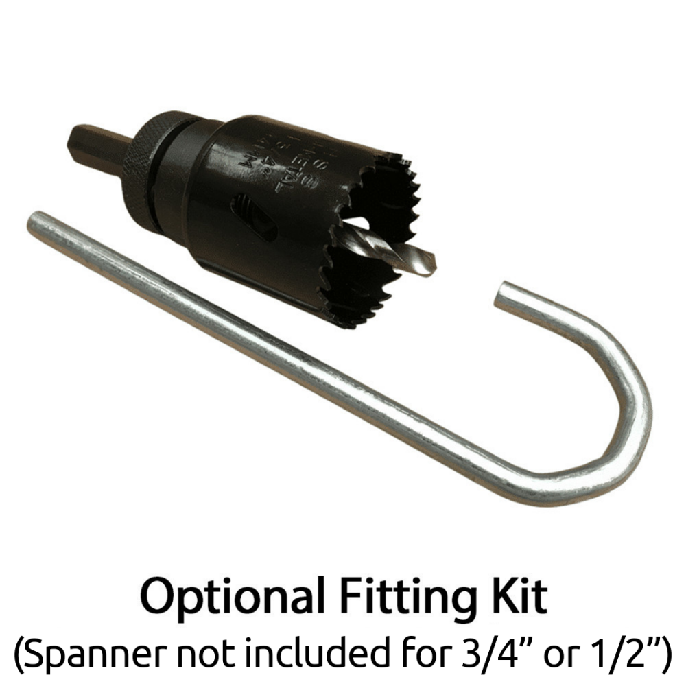 QJ KwiQ Fit Tank Outlets - 3/8" to 2" BSP