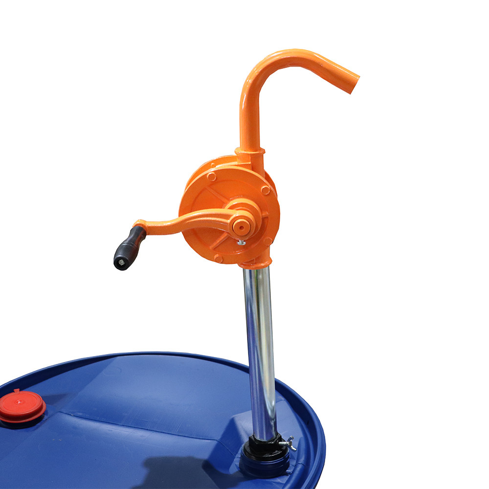 Cast Iron Hand Rotary Drum Pump - 32mm 22L/Min 