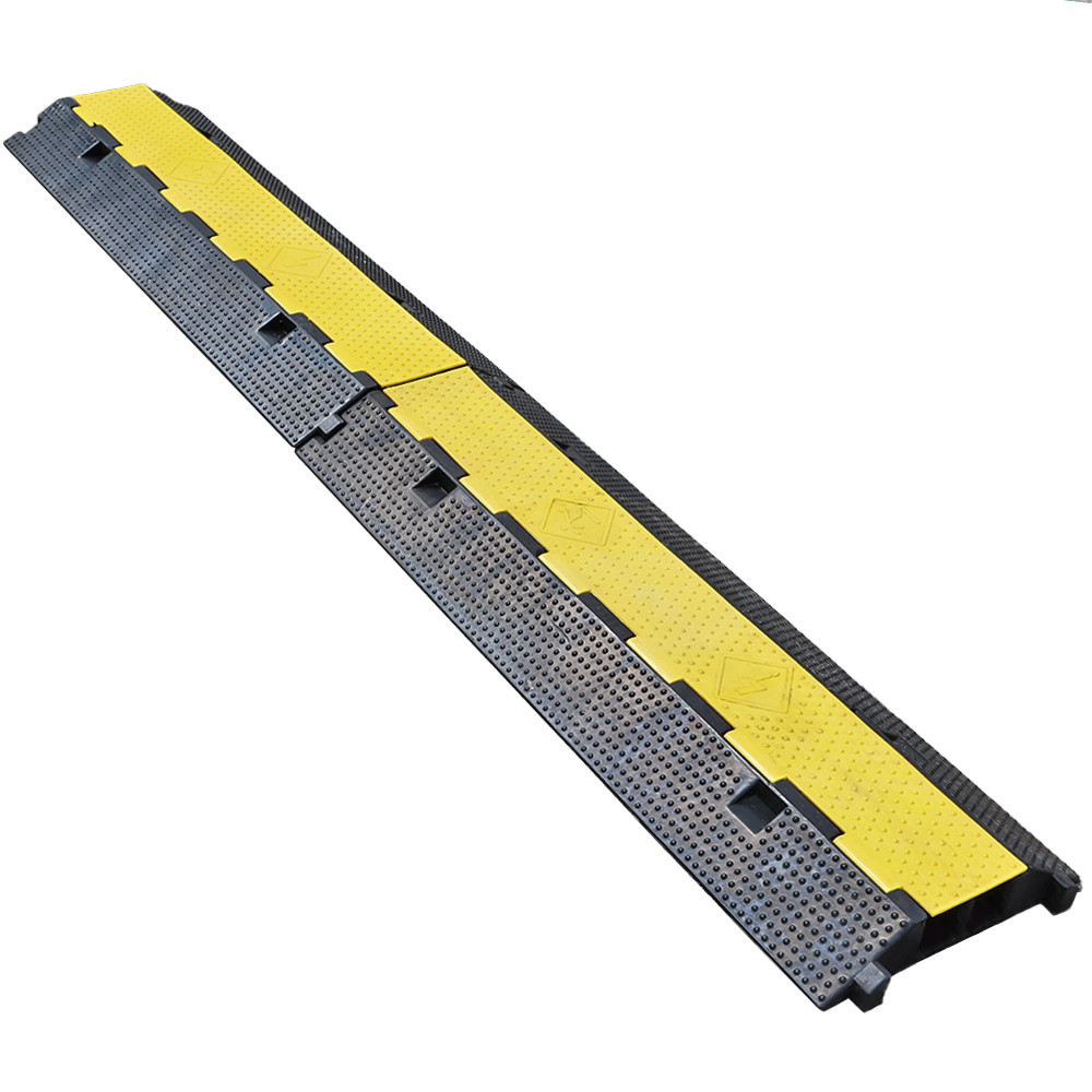 Outdoor heavy duty cable protector – easily slot sections together