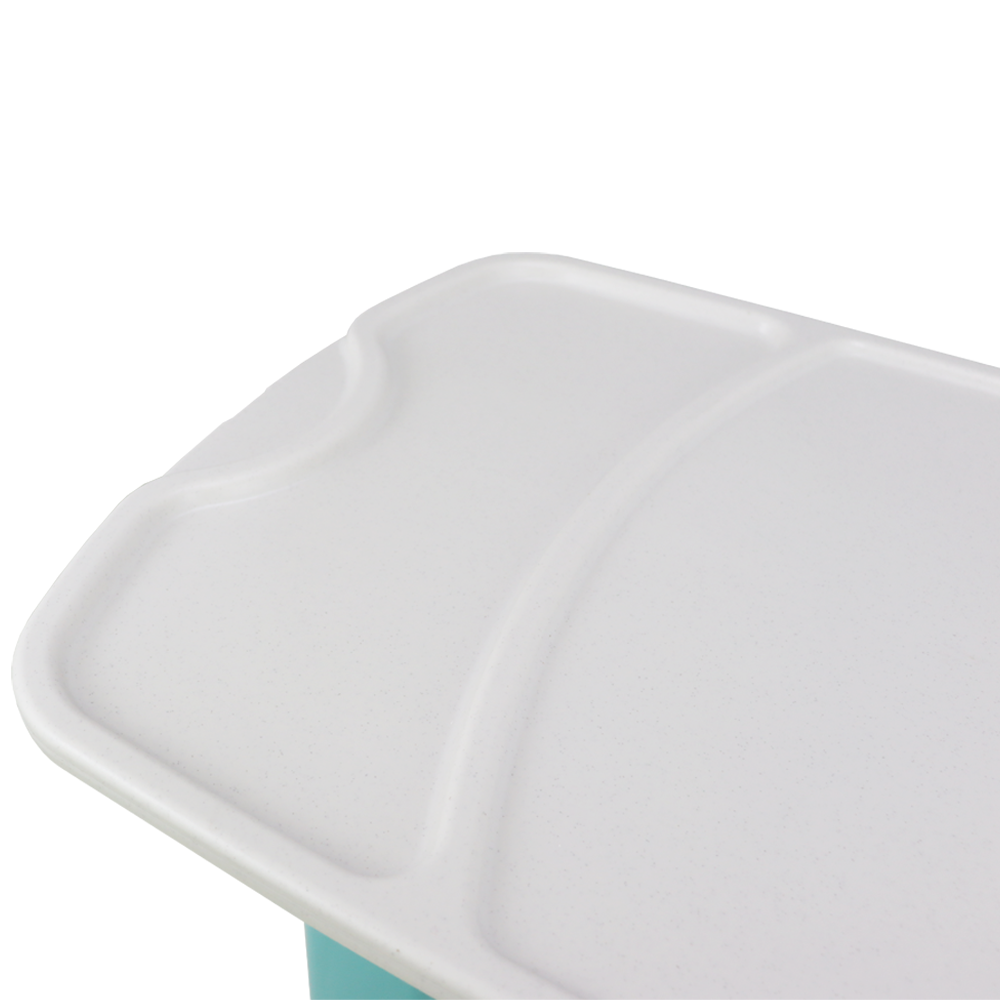 Hospital Overbed Wheeled Plastic Table 