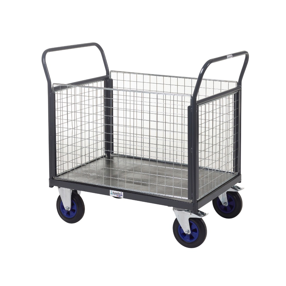 Platform Truck - 4 Mesh Sides - 1000 x 700mm